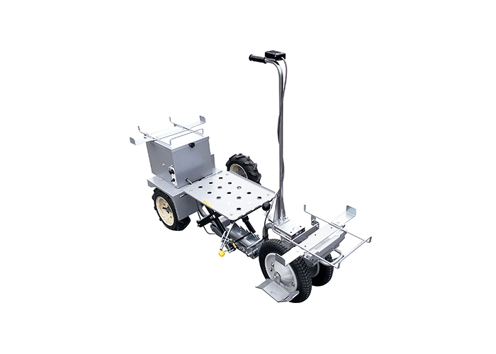 みのる産業 モーター作業台車 MF-100 バッテリー付き そら豆 エンドウ トマト アスパラ など 管理、収穫作業 農業 農機 みのる産業、モーター作業台車を発売 | 週刊「農機新聞」